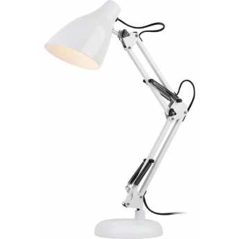 Настольный светильник ЭРА N-123-Е27-40W-W белый