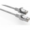 Патч корд ЭРА SIMPLE F/UTP экранированный 1 м категория 5e серый B0051380