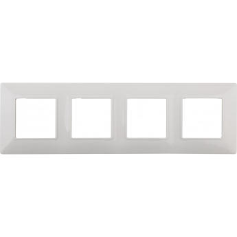 Рамка на 4 поста ЭРА ELEGANCE 14-5004-01 белый