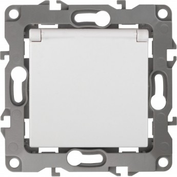 Розетка ЭРА 12-2103-01 2P+E SCHUKO со шторками с крышкой 16A-250В IP20 ЭРА 12 белый Розетка ЭРА 12-2103-01 2P+E SCHUKO со шторками с крышкой 16A-250В IP20 ЭРА 12 белый