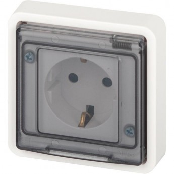 Розетка ЭРА ЭКСПЕРТ 11-2521-01 2P+E IP55 16А-250В СУ белая Розетка ЭРА ЭКСПЕРТ 11-2521-01 2P+E IP55 16А-250В СУ белая