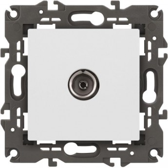 Розетка ЭРА ELEGANCE Б0065813 14-3101-01М TV одиночная матовый белый