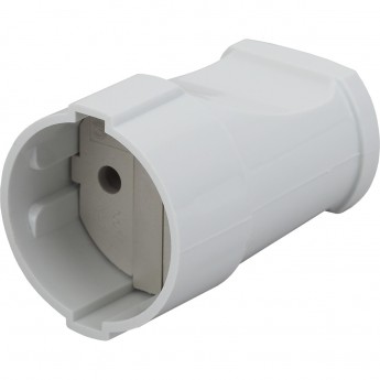 Розетка кабельная Rx2-W ЭРА с/з прямая 16A белая Розетка кабельная Rx2-W ЭРА с/з прямая 16A белая