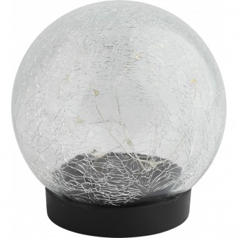 Садовый светильник ЭРА ERASF012-24 Шар на солнечной батарее, 15 LED 15 cм Садовый светильник ЭРА ERASF012-24 Шар на солнечной батарее, 15 LED 15 cм