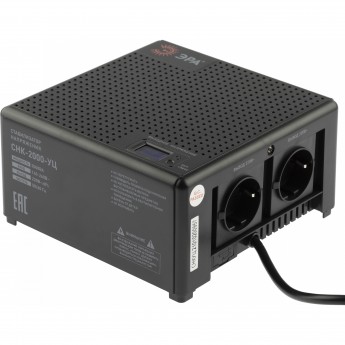 Стабилизатор напряжения ЭРА CНК-2000-УЦ компактный универсальный Стабилизатор напряжения ЭРА CНК-2000-УЦ компактный универсальный