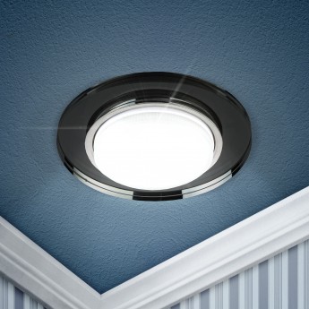 Светильник ЭРА DK80 BK под лампу Gx53 220V 13W черный Светильник ЭРА DK80 BK под лампу Gx53 220V 13W черный