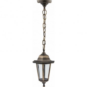 Светильник садово-парковый ЭРА АДЕЛЬ 1 НСУ 06-60-001 подвесной шестигранный под бронзу Е27 Светильник садово-парковый ЭРА АДЕЛЬ 1 НСУ 06-60-001 подвесной шестигранный под бронзу Е27