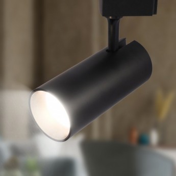 Трековый светильник однофазный ЭРА TR5-30 COB BK светодиодный 30Вт 4000К 2100Лм черный Трековый светильник однофазный ЭРА TR5-30 COB BK светодиодный 30Вт 4000К 2100Лм черный