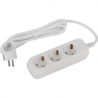 Удлинитель электрический ЭРА UDL-16-315-E Greenline 3 розетки с заземлением 1.5м ПВС 3х1кв.мм Удлинитель электрический ЭРА UDL-16-315-E Greenline 3 розетки с заземлением 1.5м ПВС 3х1кв.мм