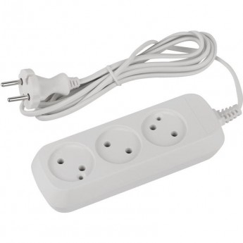 Удлинитель электрический ЭРА UDL-6-315 Greenline 3 розетки без заземления 1.5м ШВВП 2х0.75кв.мм Удлинитель электрический ЭРА UDL-6-315 Greenline 3 розетки без заземления 1.5м ШВВП 2х0.75кв.мм