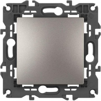 Выключатель ЭРА ELEGANCE Б0065782 14-1101-16 10АХ-250В титан