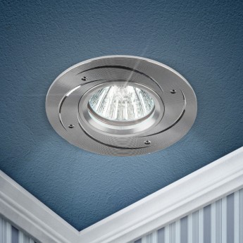 Светильник ЭРА KL43 SL /1 литой "алюминевый" MR16 12V/220V 50W серебро Светильник ЭРА KL43 SL /1 литой "алюминевый" MR16 12V/220V 50W серебро