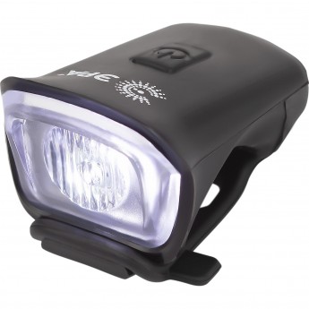 Велосипедный фонарь светодиодный ЭРА VA-701 6 Вт SMD аккумуляторный передний MICRO USB черный Велосипедный фонарь светодиодный ЭРА VA-701 6 Вт SMD аккумуляторный передний MICRO USB черный